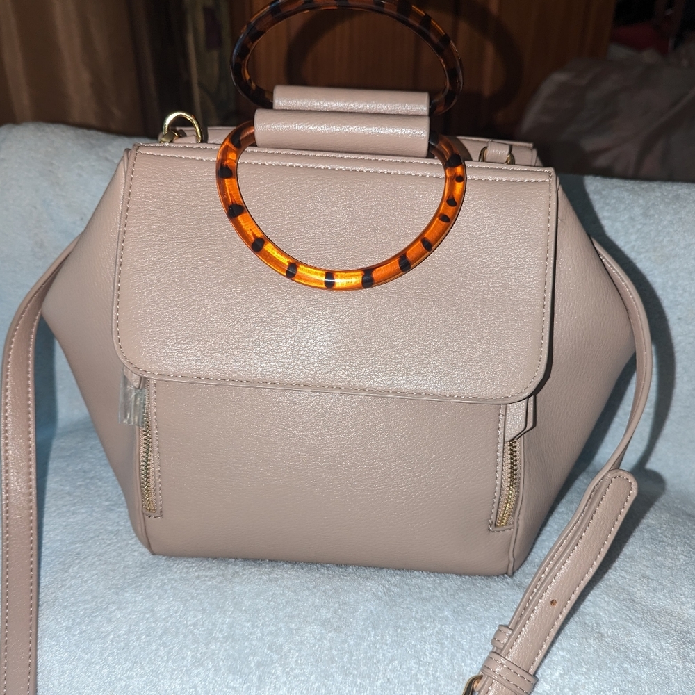 Sole Society pebbled vegan leather bag .